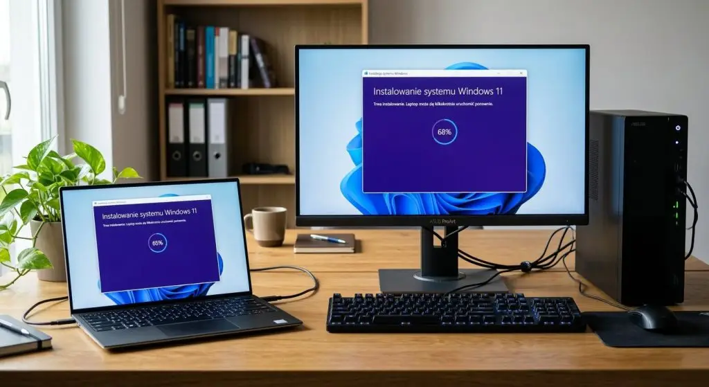 Instalacja systemu Windows na komputerze i laptopie