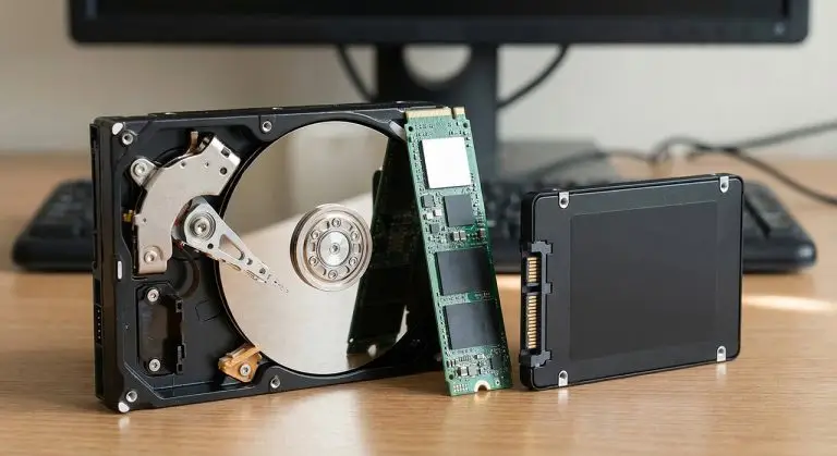 Dysk HDD, dysk NVME oraz dysk SSD