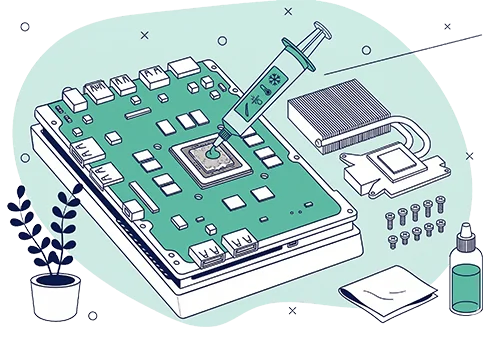 Wymiana pasty termoprzewodzącej w konsoli PS4